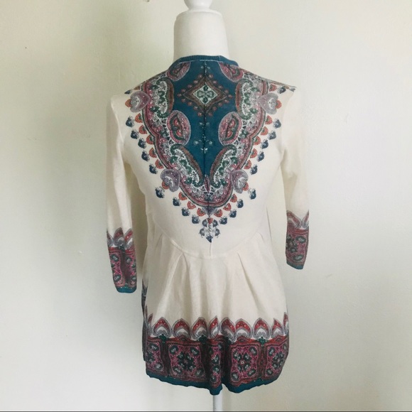 Knitted & Knotted Open Front Cleophee Cardigan - Picture 4 of 16